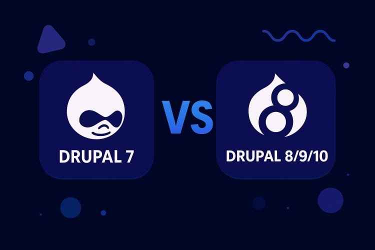 Difference Between Drupal 7 and Later Versions