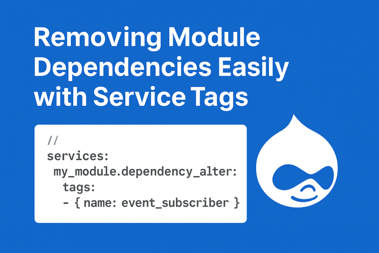 Drupal: Handling Module Dependencies with Service Tags